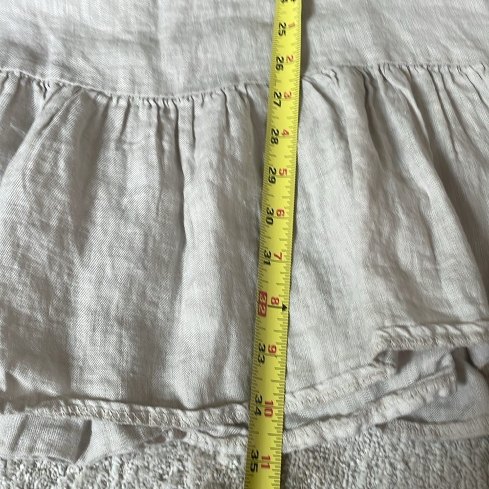 Bellambia Made in Italy Linen Ruffle Dress - Picture 11 of 11
